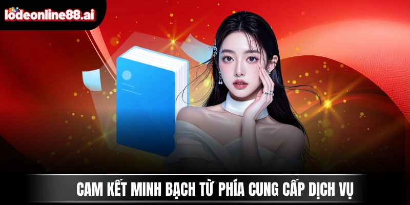 Cam kết minh bạch từ phía cung cấp dịch vụ
